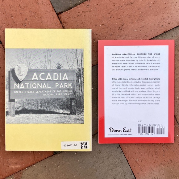 2 Acadia National Park Guides Downeast Carriage Road Maine Nature Outdoor - Picture 17 of 17